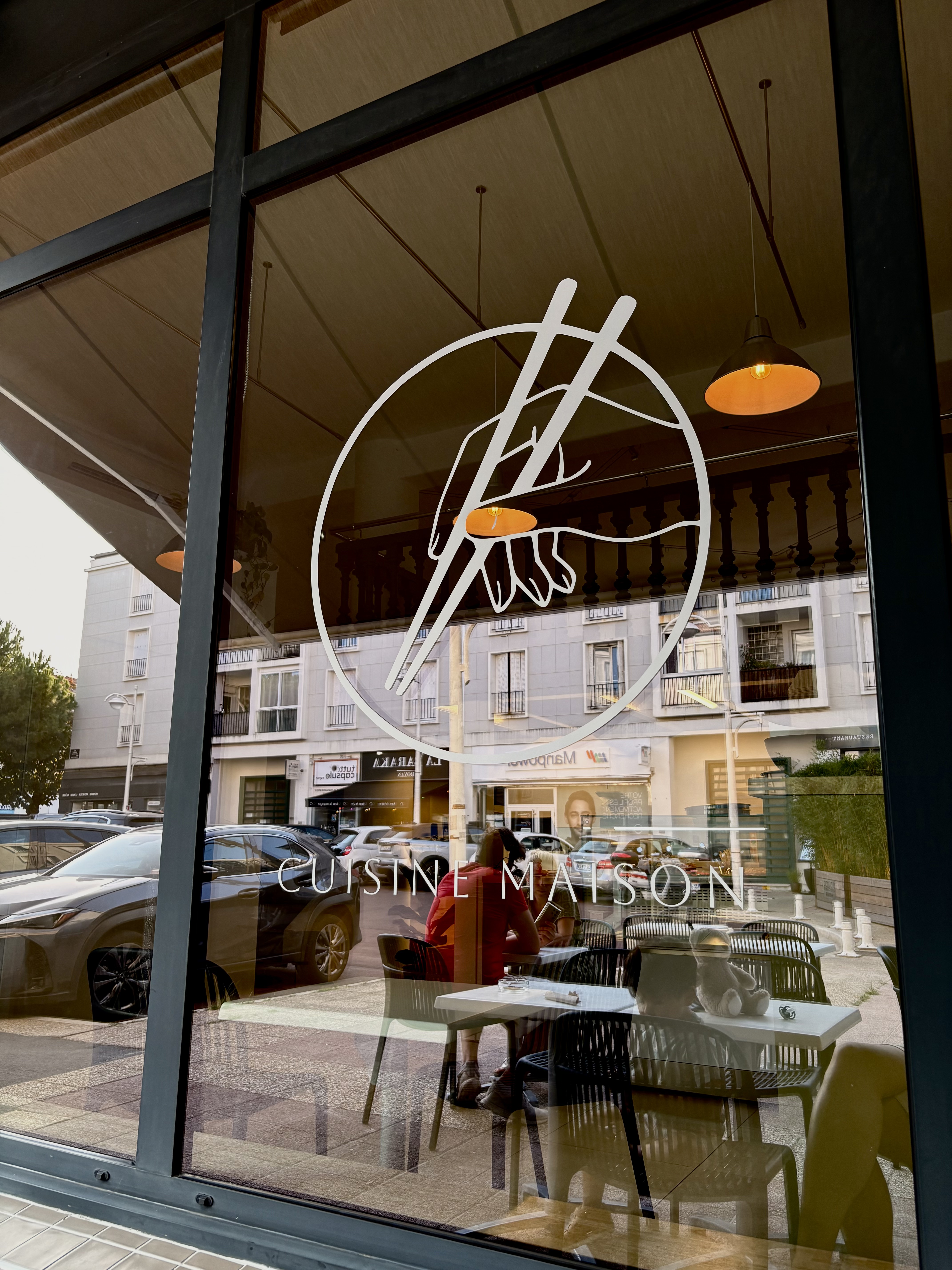 Plats asiatiques faits maison du restaurant Sophany